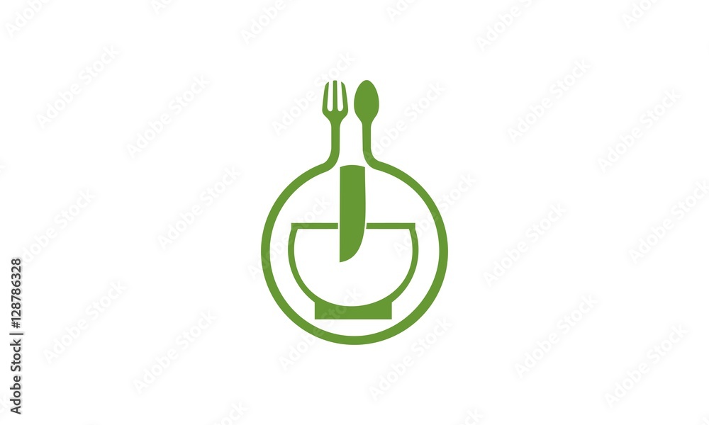 Restaurant and coffe logo Restaurant and coffe logo