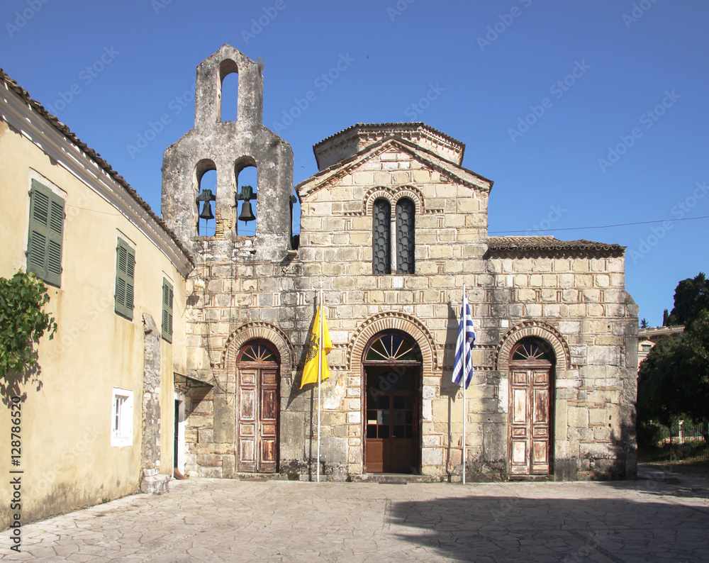 Jason and Sasipatra church on the island of Corfu