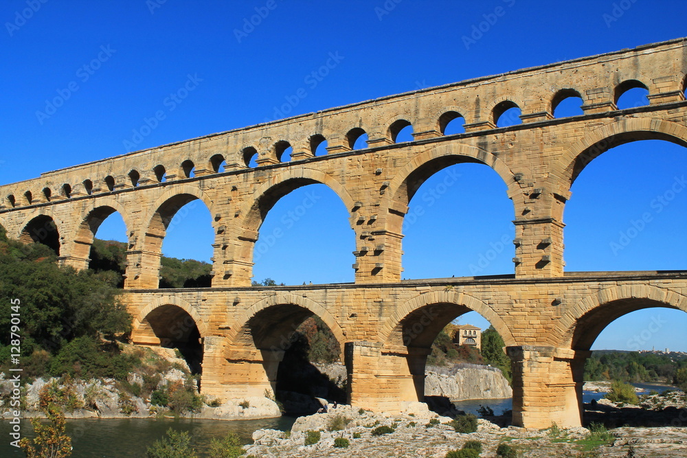 Fototapeta premium Le Pont du Gard, France