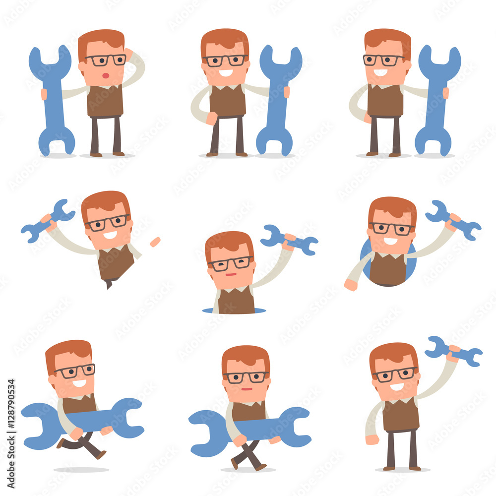 Genius Character making Presentation for using in Design