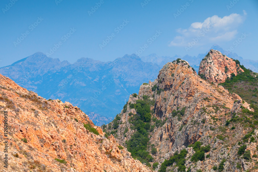 South region of Corsica island, France