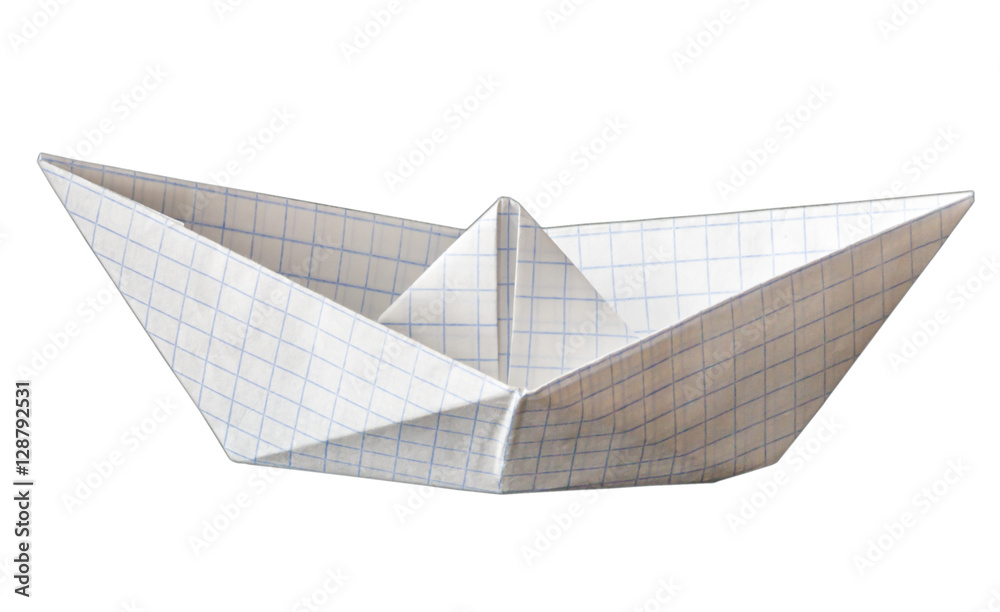 Newspaper Paper Boat 3D, Incl. art & business - Envato Elements