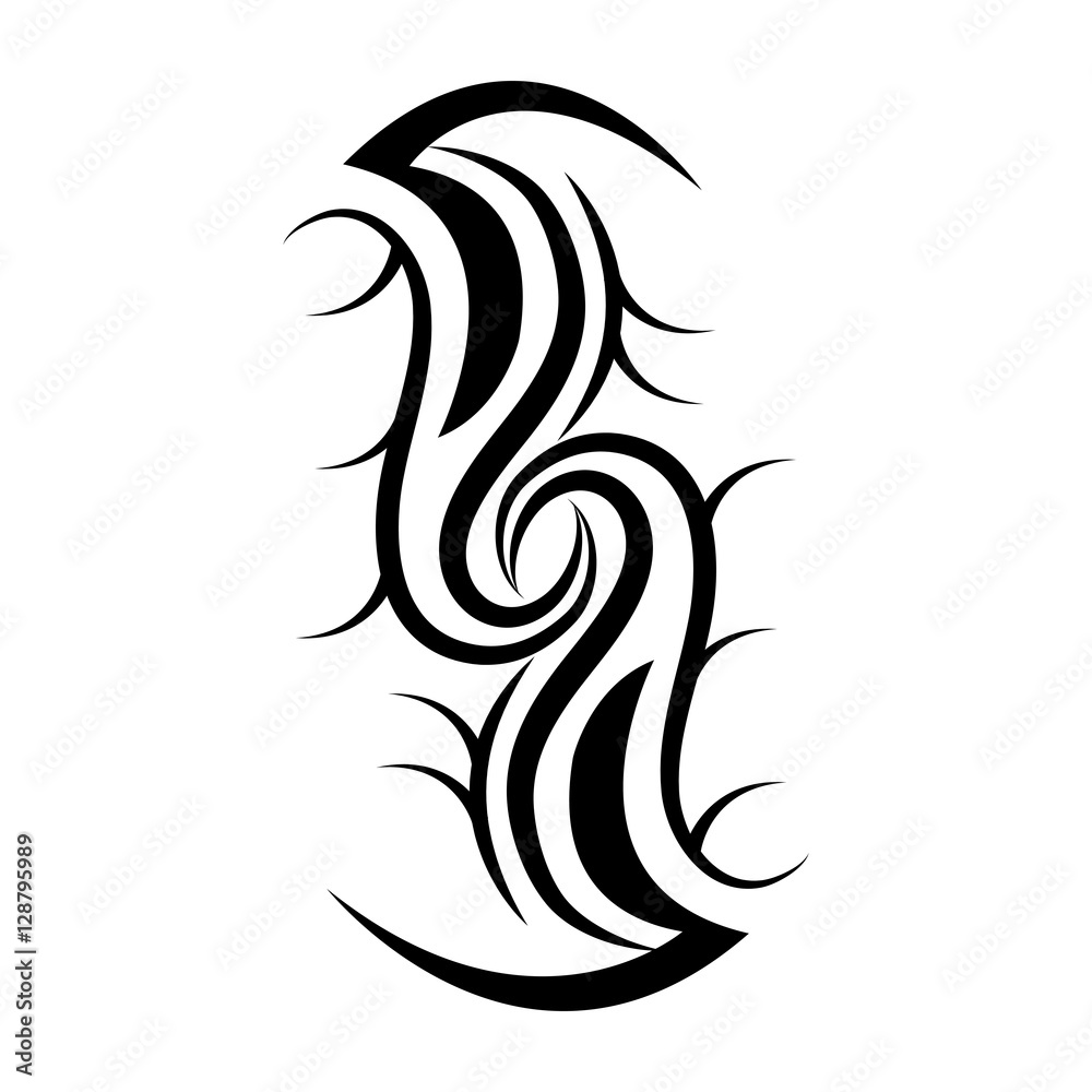 Obraz premium tribal ethnic tatto icon vector illustration design