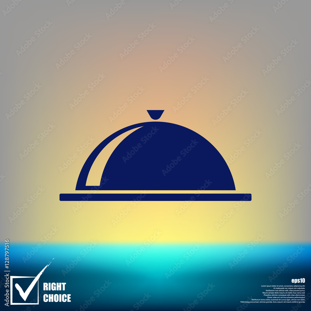 Food cover icon