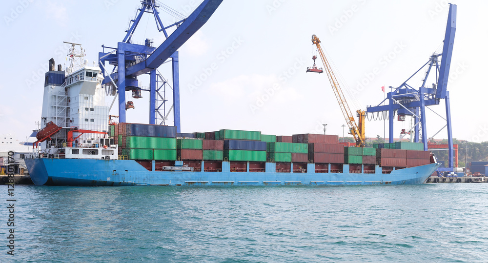 Fototapeta premium Container Ship in port