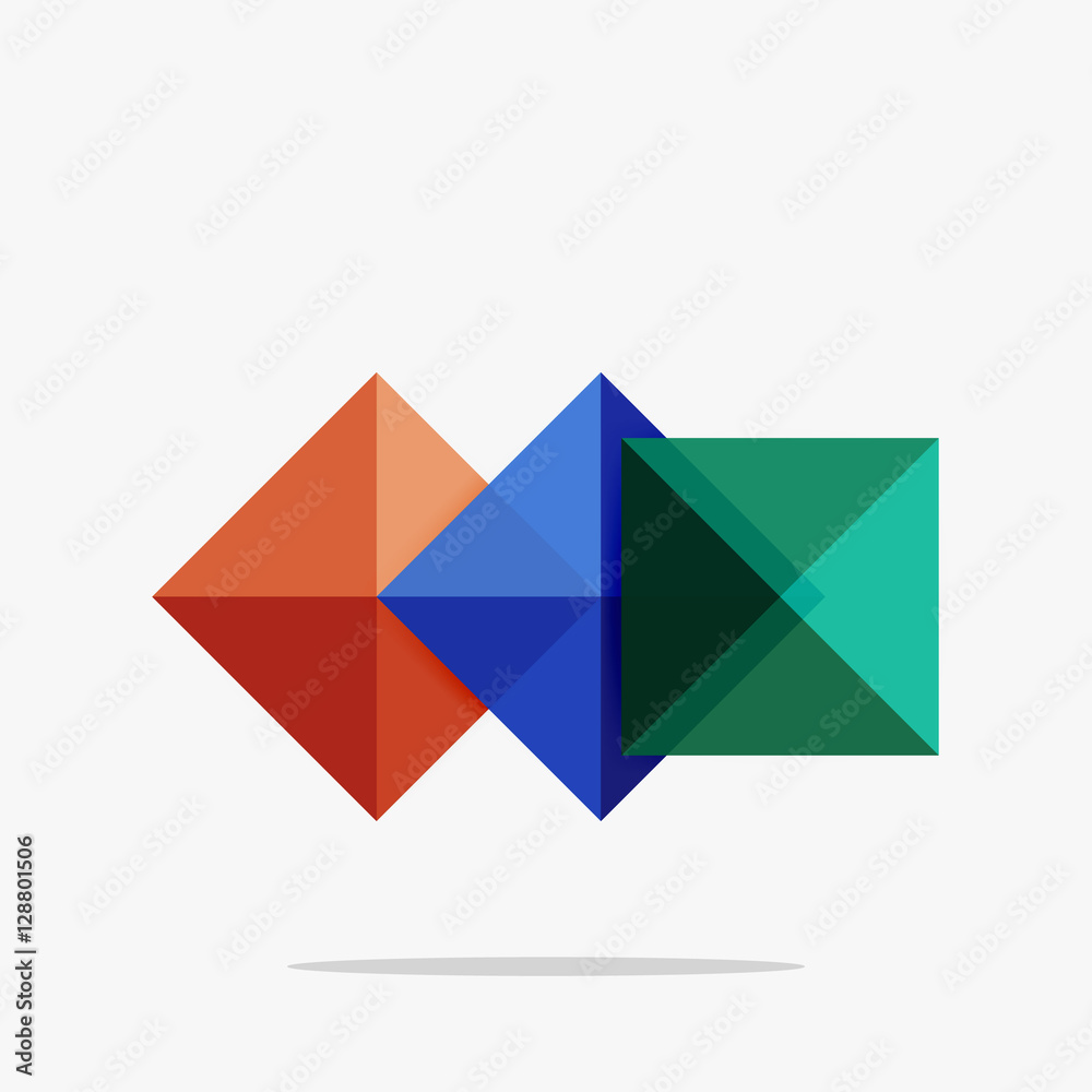 Vector blank abstract squares background Vector blank abstract squares background
