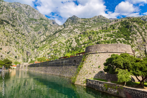 Old fortress in Kotor  Montenegro