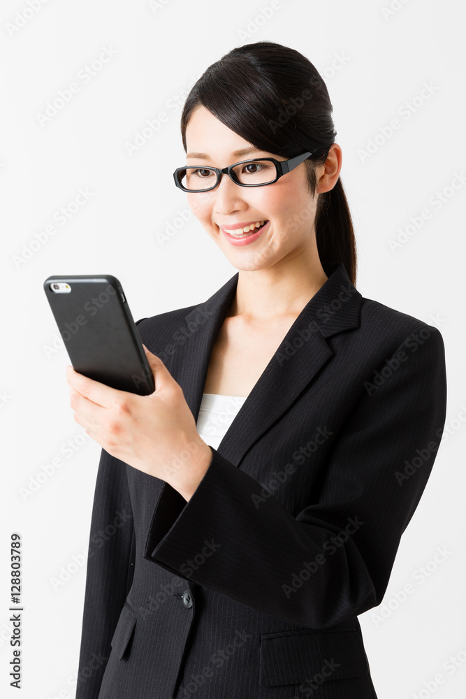 portrait of asian businesswoman isolated on white background portrait of asian businesswoman isolated on white background