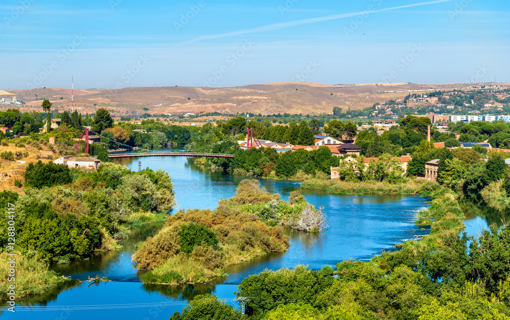 The Tagus River near Toledo, Spain