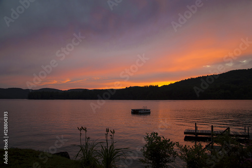 Lake at Sunset