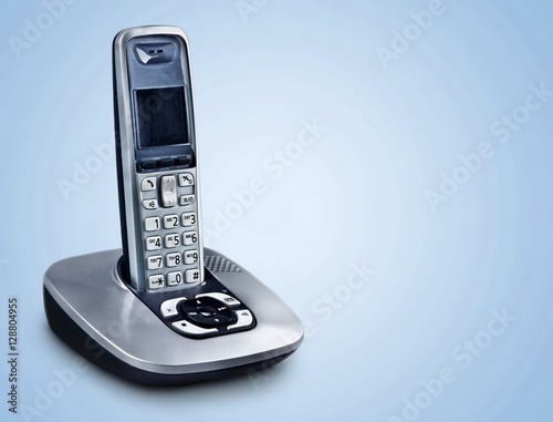 Cordless phone. photo