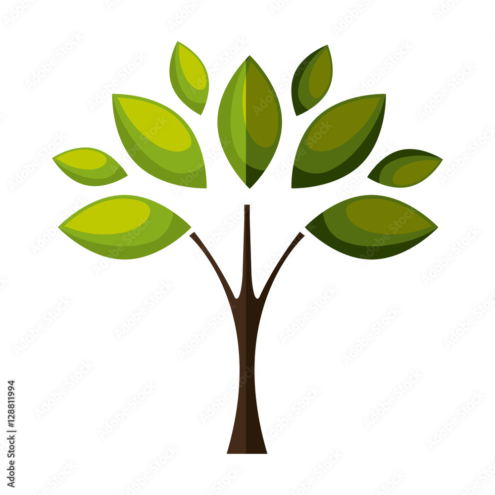 leafs plant ecology symbol vector illustration design leafs plant ecology symbol vector illustration design