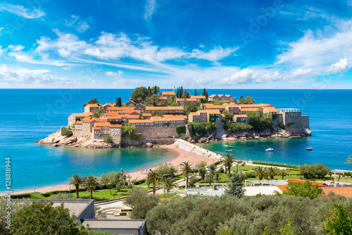 Sveti Stefan island in Budva