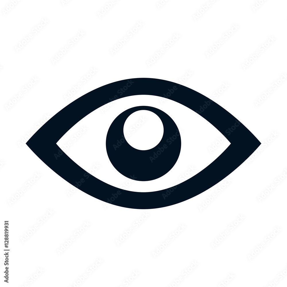 eye symbol isolated icon vector illustration design eye symbol isolated icon vector illustration design