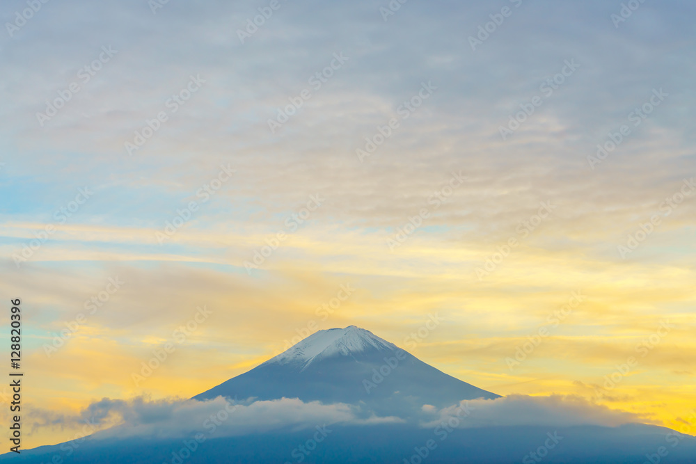 Fototapeta premium Mount Fuji sunset, Japan