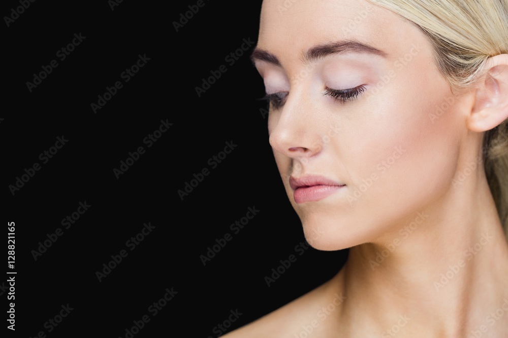 Fototapeta premium Portrait of woman posing for the camera