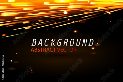 Abstract of Sparks glow special effect and background