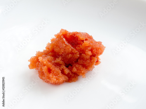 Japanese cuisine, Japanese spicy pickled cod egg called Karashi