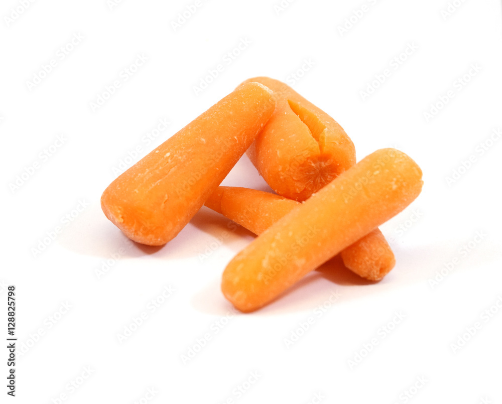 Pile of delicious organic baby carrots Pile of delicious organic baby carrots