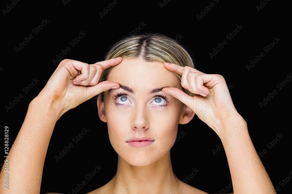 Fototapeta premium Portrait of woman posing for the camera