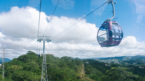 the rise and sustc by cable car