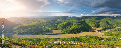 Mountain nature landscape