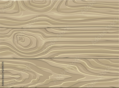 Natural Wooden Background. Wood Texture. Vector