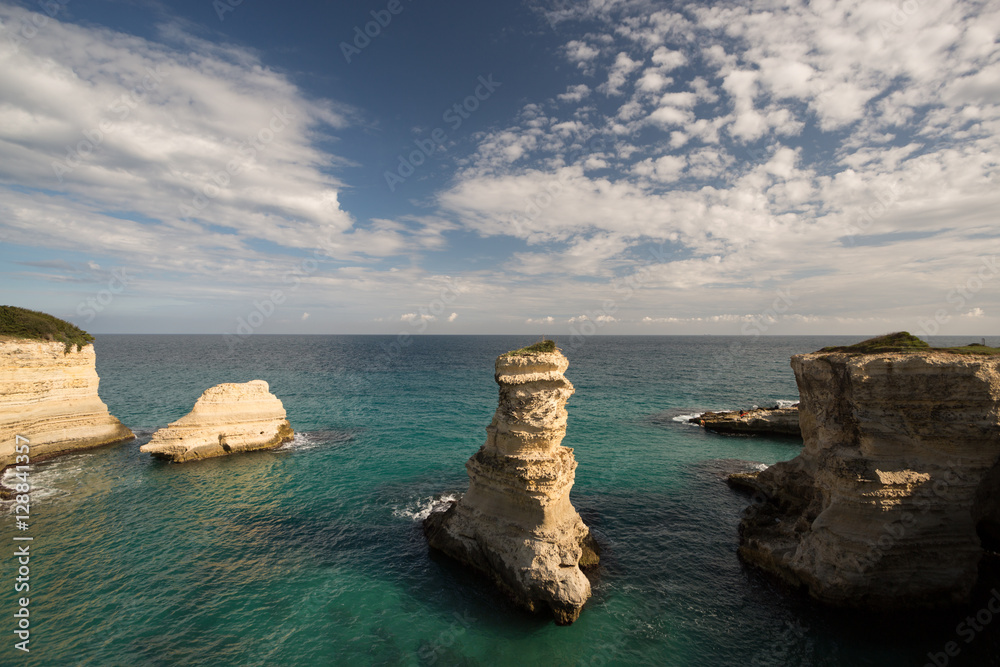 Fototapeta premium Faraglioni Torre Sant'andrea, Otranto