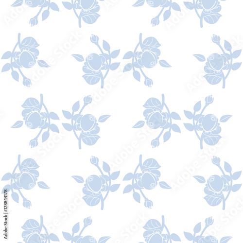 Wallpaper Mural floral seamless pattern Torontodigital.ca