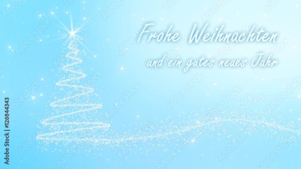blau weiße Weihnachtskarte Frohe Weihnachten und ein gutes neues Jahr blau weiße Weihnachtskarte Frohe Weihnachten und ein gutes neues Jahr