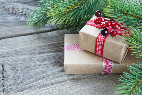 Christmas frame composed of...