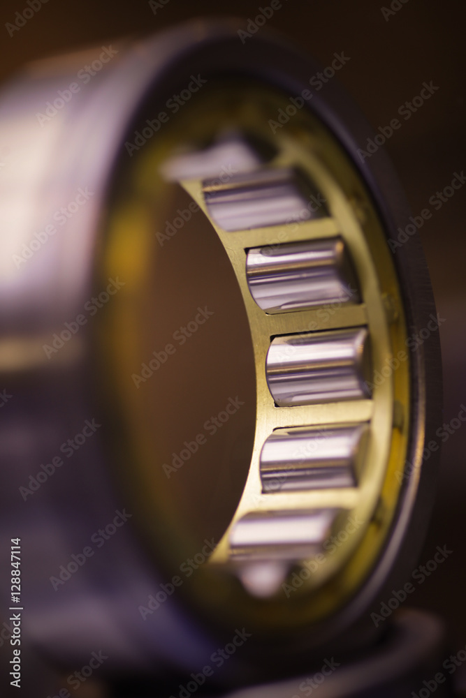 Naklejka premium Ball bearings detail