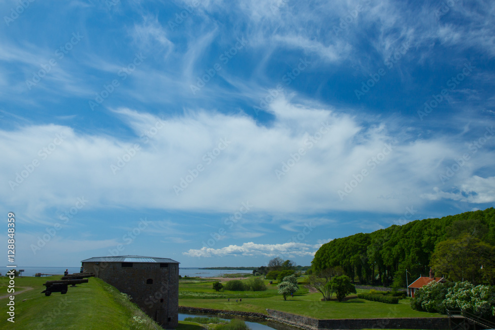 Historical building near Kalmar castle Historical building near Kalmar castle