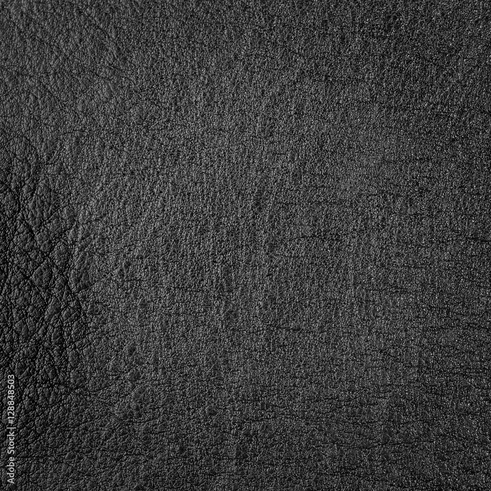 Black leather texture background Black leather texture background