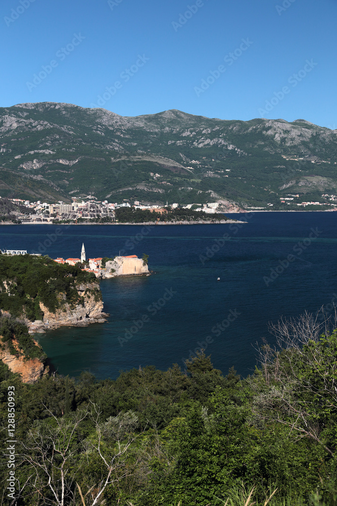 The coastline of the Adriatic