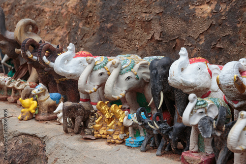Photography Decorative figurines of elephants