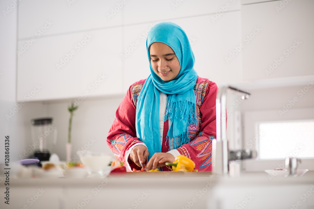 In kitchen In kitchen