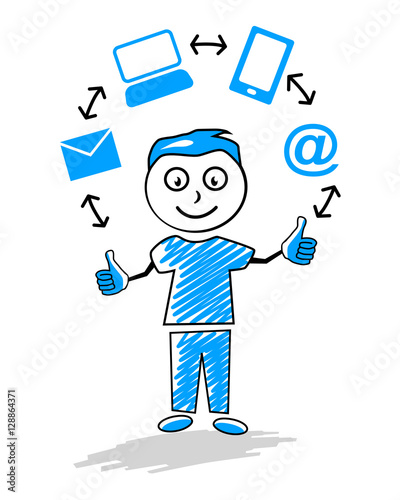 Cartoon - Kommunikation - 1