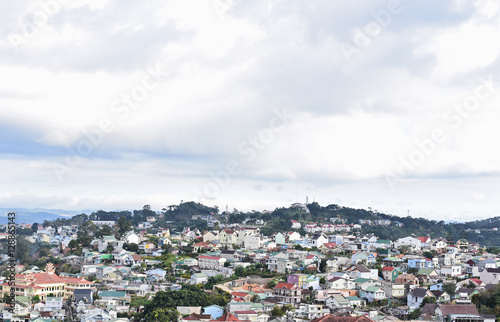 Cityscape of Da Lat city © giftography