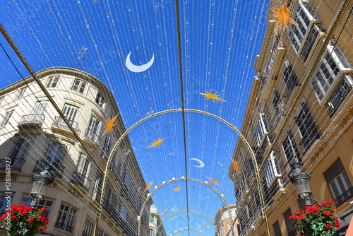 Malaga Einkaufsstrasse calle marques de larios 