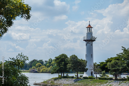  The lighthouse in Thailand's Phra Nakhon Si Ayutthaya Province.