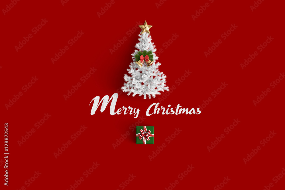 Merry christmas on color background Merry christmas on color background