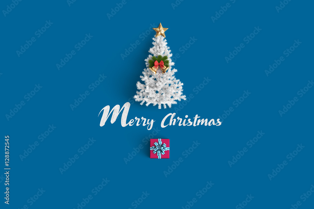 Merry christmas on color background Merry christmas on color background