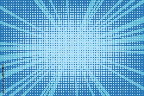 Retro comic background