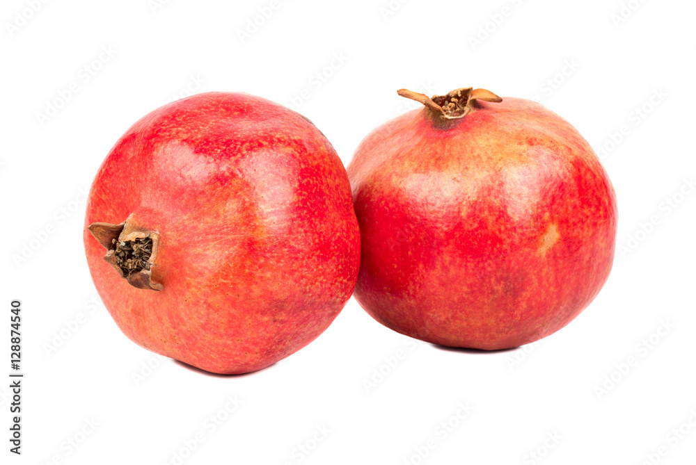 Two pomegranate fruit Two pomegranate fruit