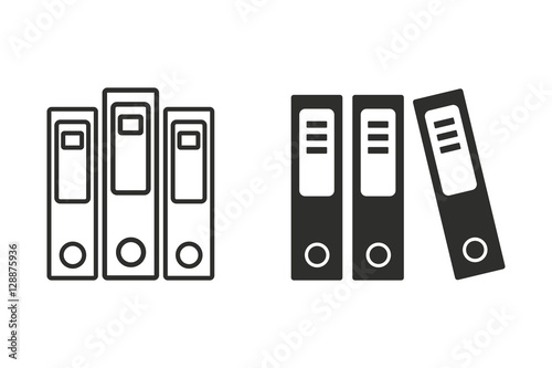 Binder - vector icon.