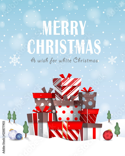 Set of Christmas gifts B