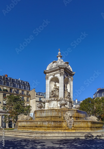 Fountain Saint-Sulpice, Paris