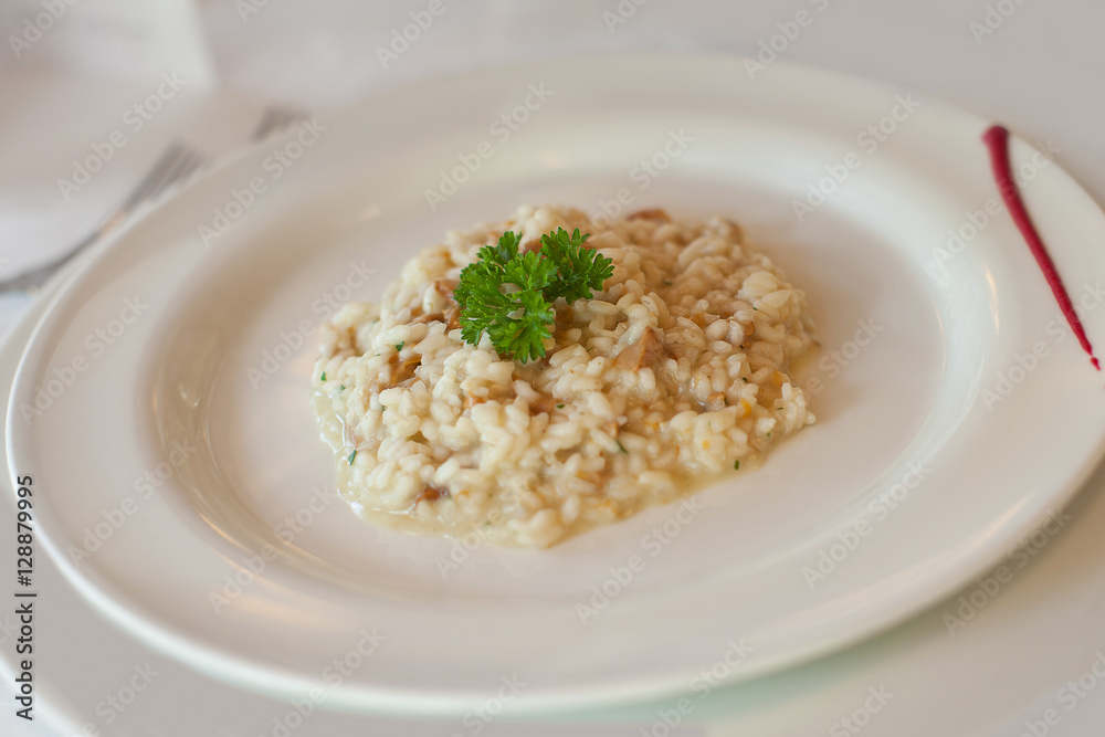 Risotto ai funghi Risotto ai funghi
