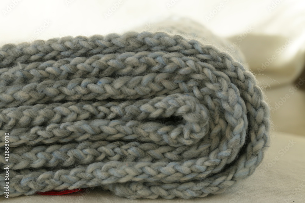 knitted gray background 5